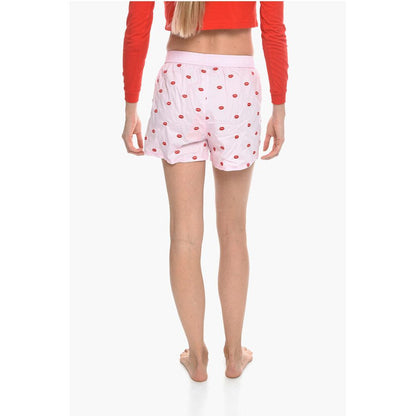 All-Over Mouths Embroidered UUBX-STARK Shorts