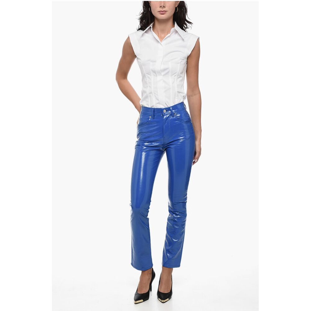 Patent Faux Leather P-ARCY Pants