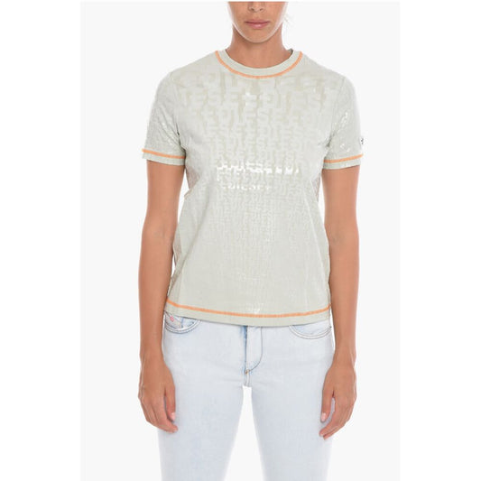 All-Over Monogram T-REG-MON Crew-Neck T-shirt