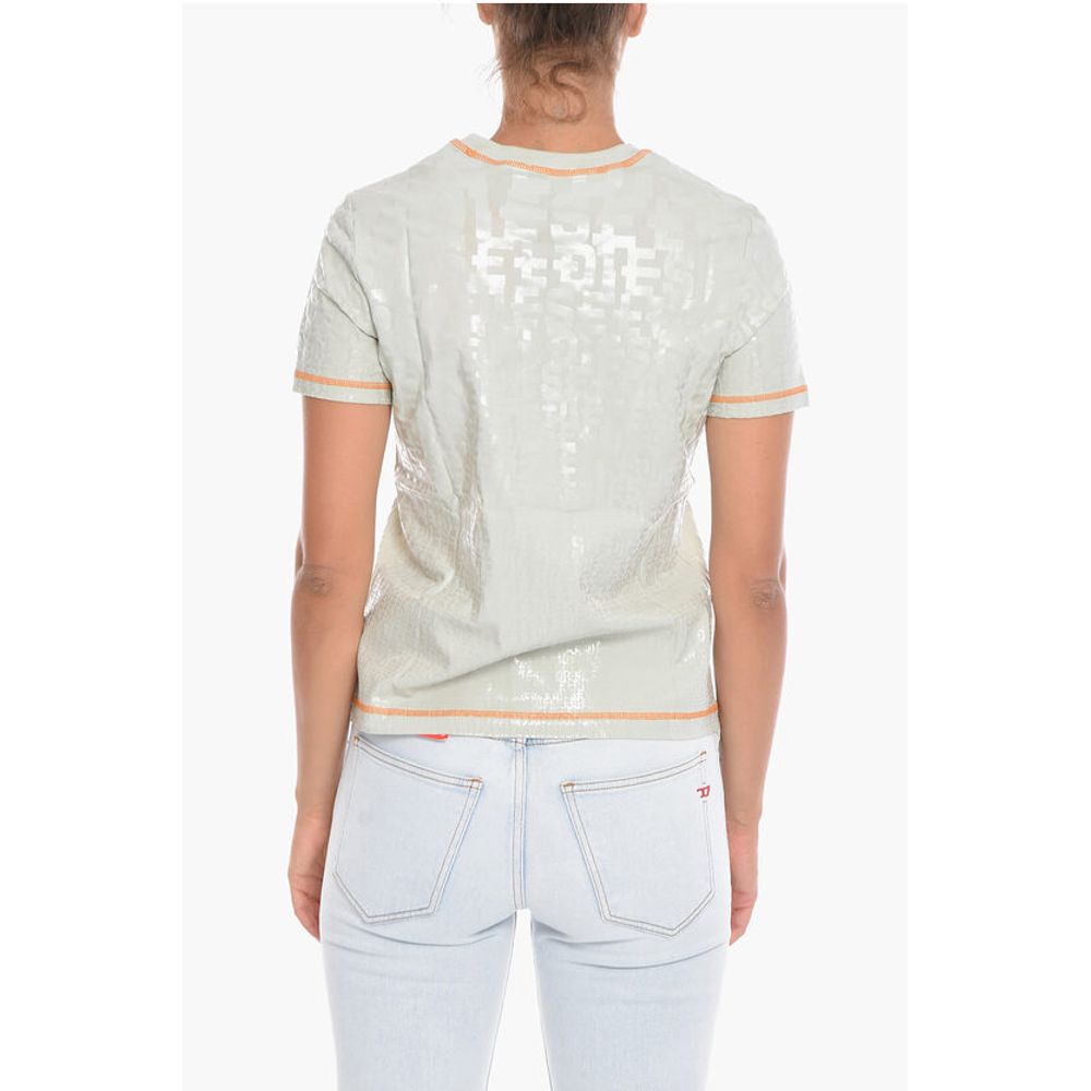 All-Over Monogram T-REG-MON Crew-Neck T-shirt
