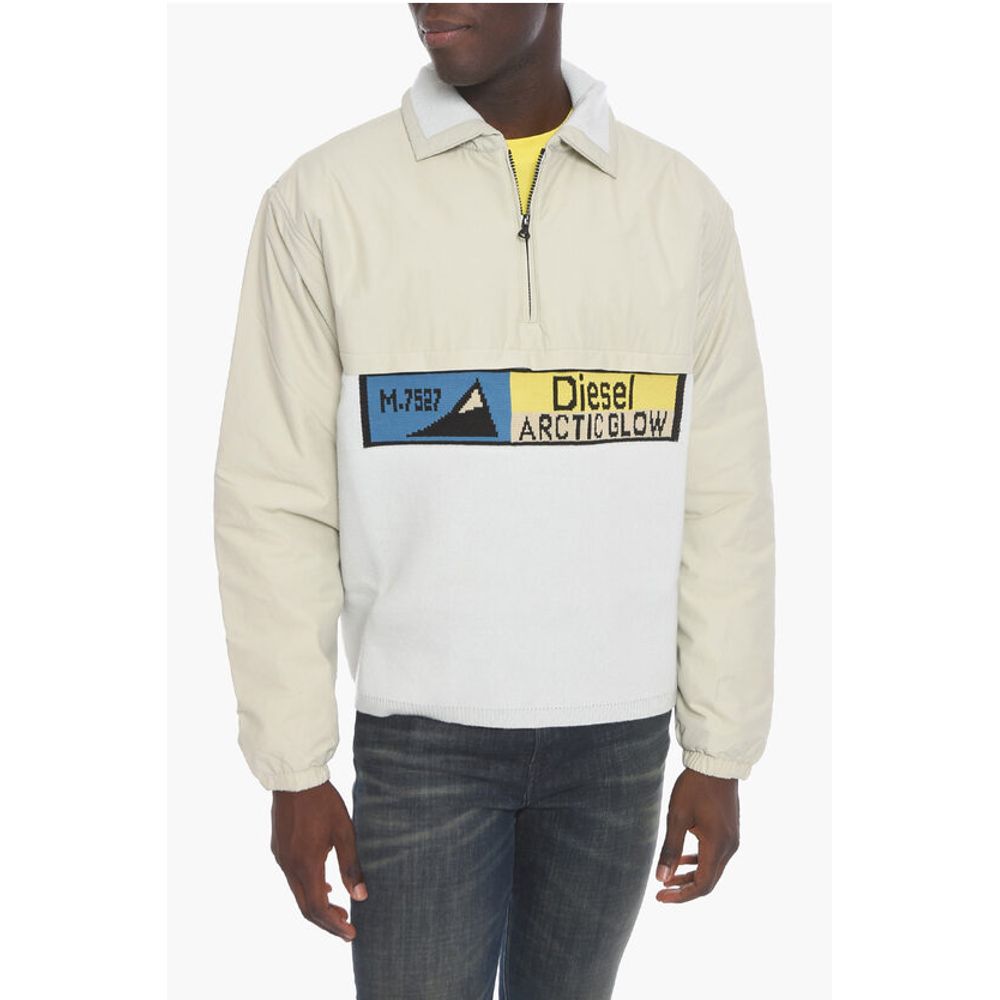 K-MARC Knit Jacket with Half-zip