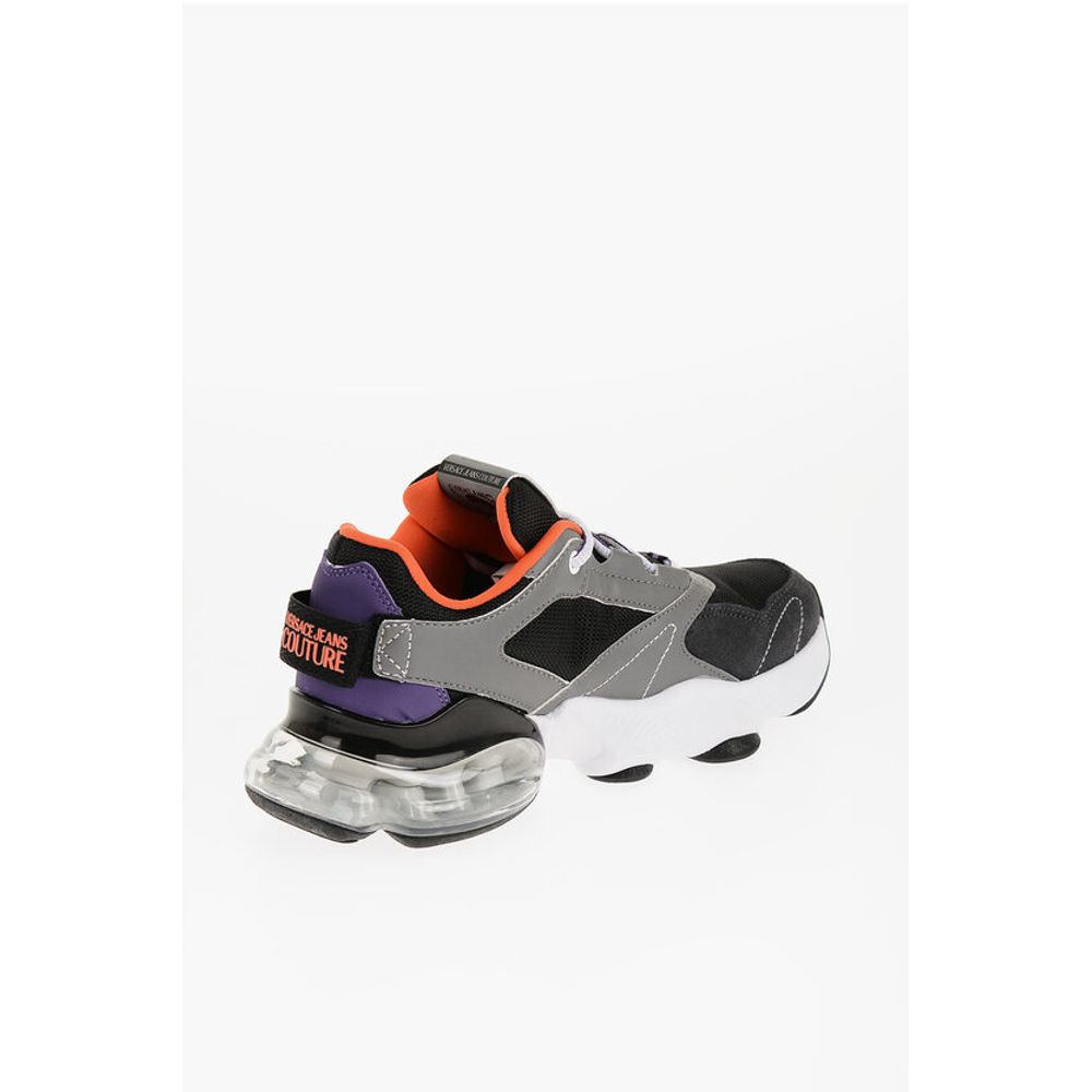 JEANS COUTURE Fabric NOMO Sneakers with Suede Trims and Air