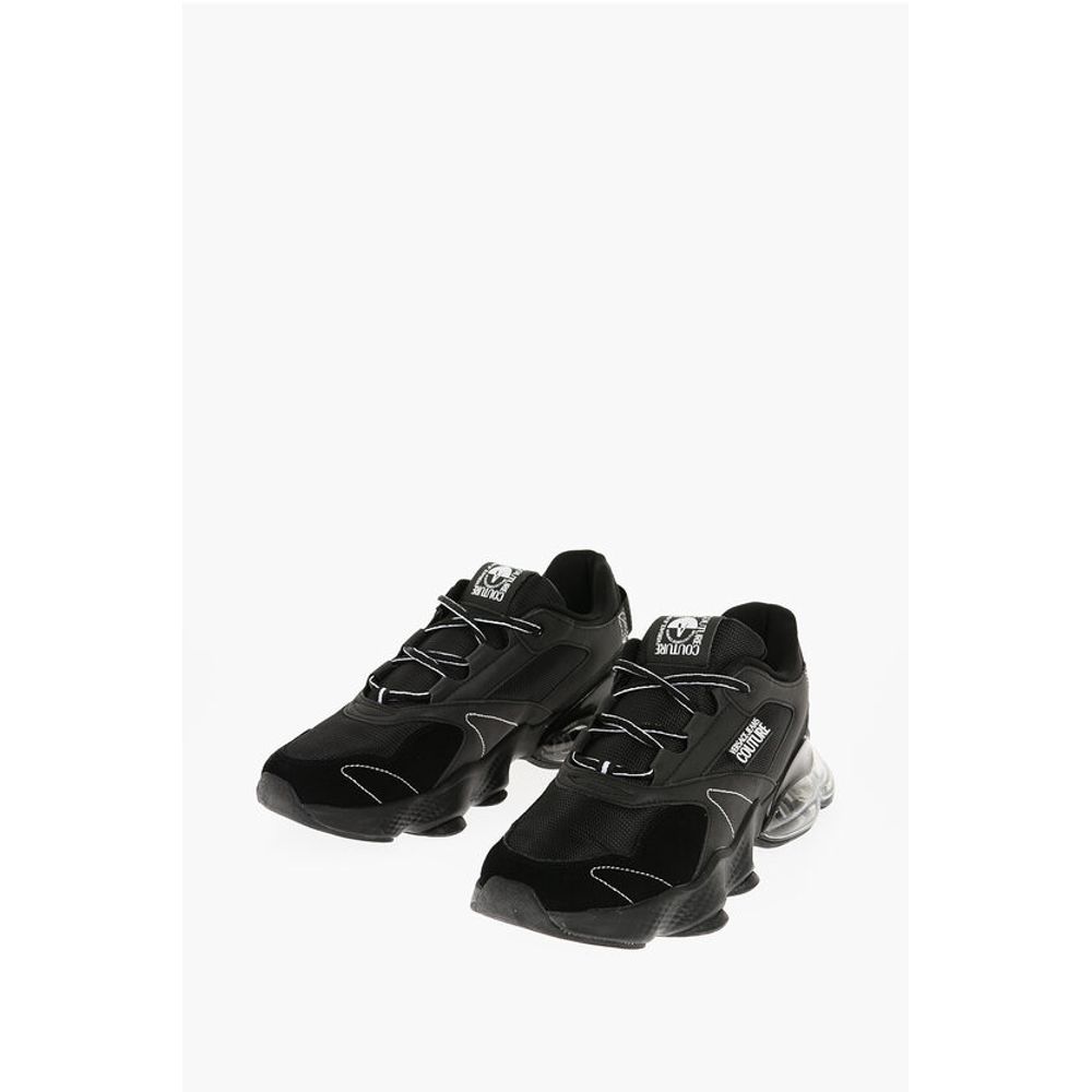 JEANS COUTURE Fabric NOMO Sneakers with Suede Trims and Air