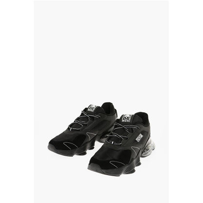 JEANS COUTURE Fabric NOMO Sneakers with Suede Trims and Air