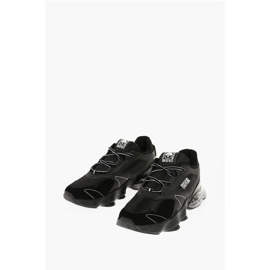 JEANS COUTURE Fabric NOMO Sneakers with Suede Trims and Air
