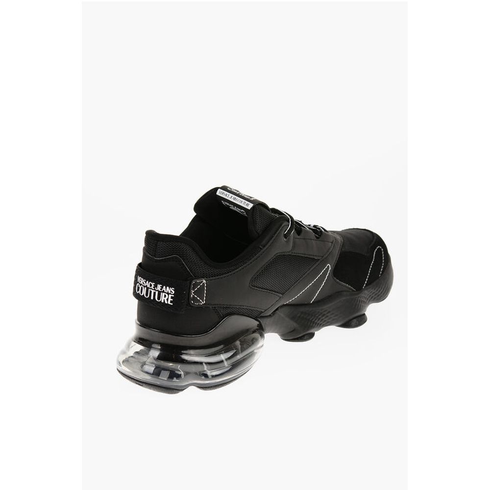 JEANS COUTURE Fabric NOMO Sneakers with Suede Trims and Air