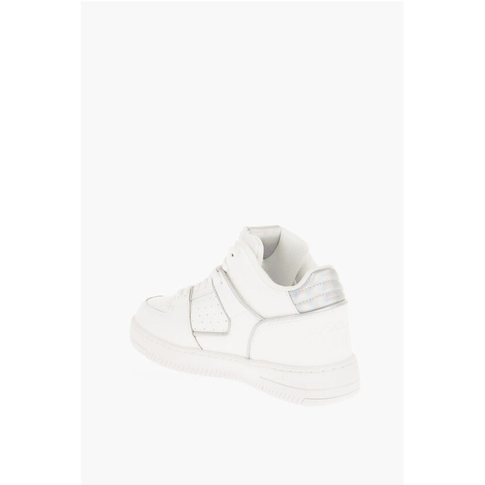 JEANS COUTURE Leather MEYSSA Sneakers with Iridescent Detail
