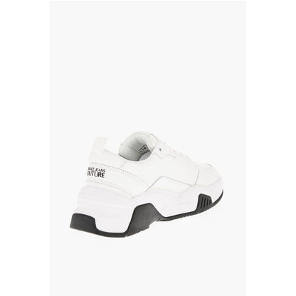 JEANS COUTURE Leather STARGAZE Sneakers with Contrasting Det