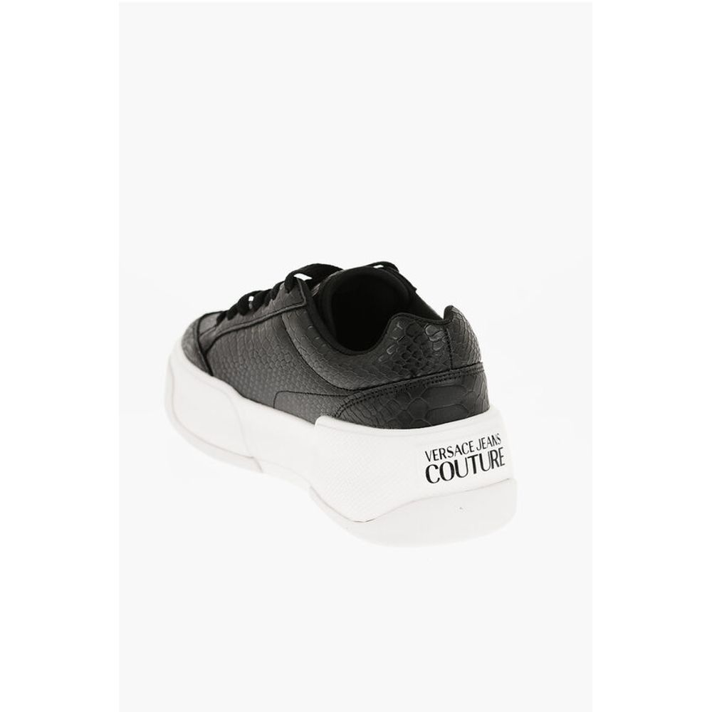 JEANS COUTURE Python Effect Faux Leather RAVEWING Sneakers w