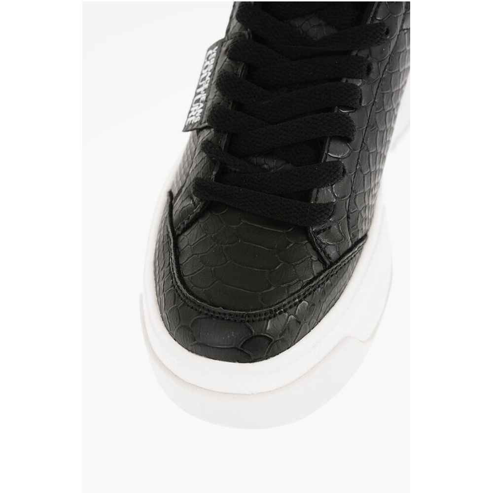 JEANS COUTURE Python Effect Faux Leather RAVEWING Sneakers w