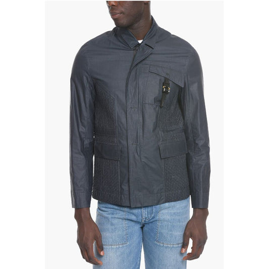 Coated Cotton Utility Jacket