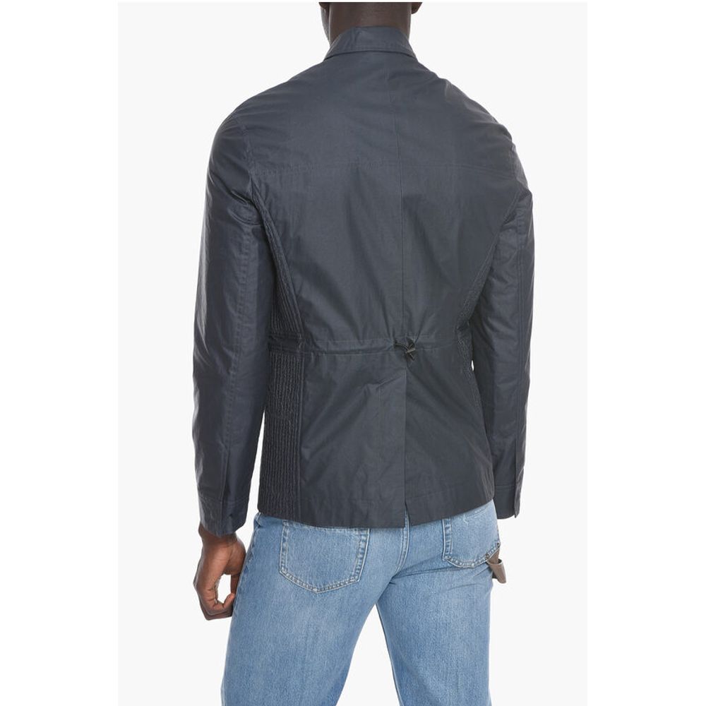 Coated Cotton Utility Jacket