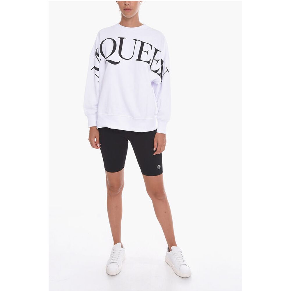 Biker Shorts with Embossed Logo Application