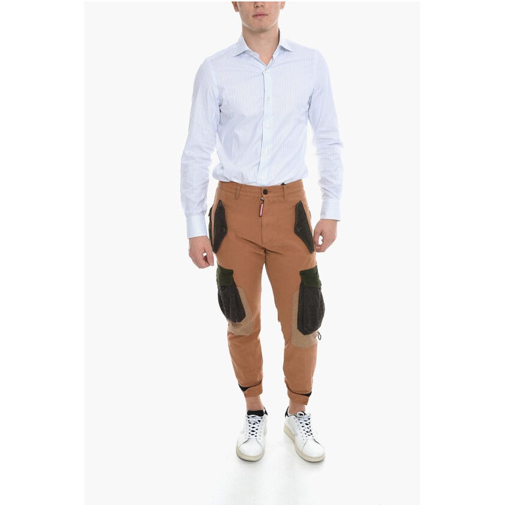 Velour Detail EXPLORER Cargo Pants