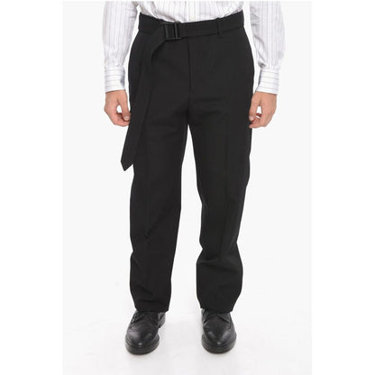 SEASONAL Belted BUCKLE DRY Wool Pants