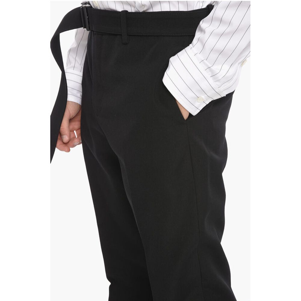 SEASONAL Belted BUCKLE DRY Wool Pants