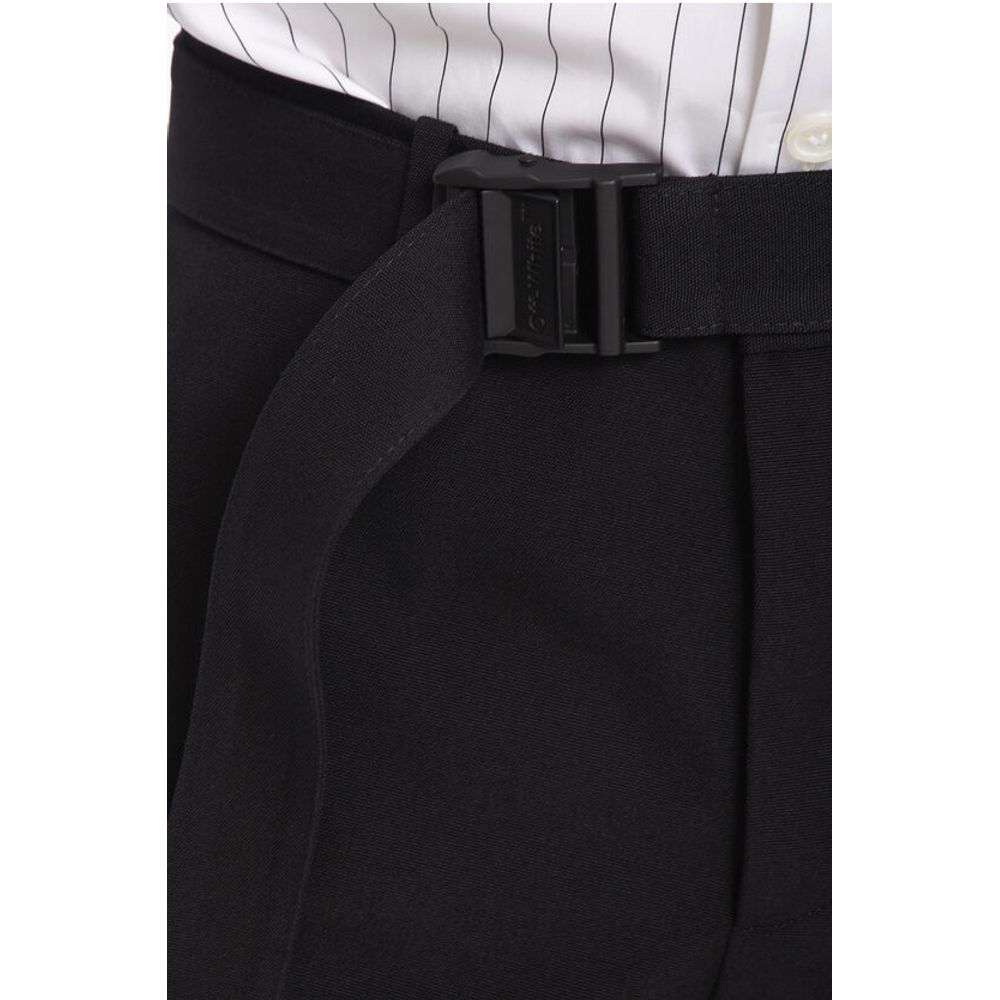 SEASONAL Belted BUCKLE DRY Wool Pants