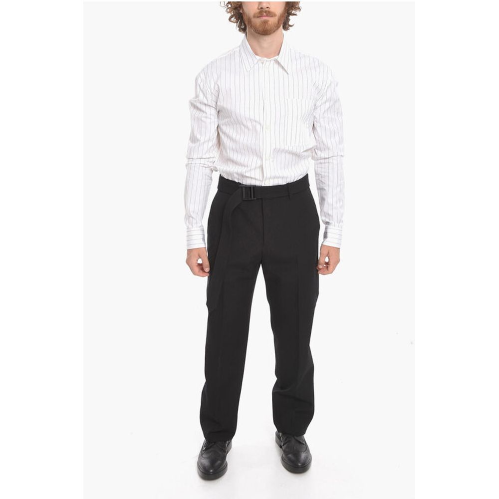 SEASONAL Belted BUCKLE DRY Wool Pants