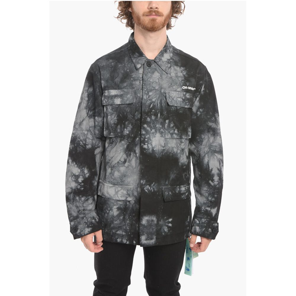 SEASONAL Tie Dye Cotton ARROW Saharan Overshirt