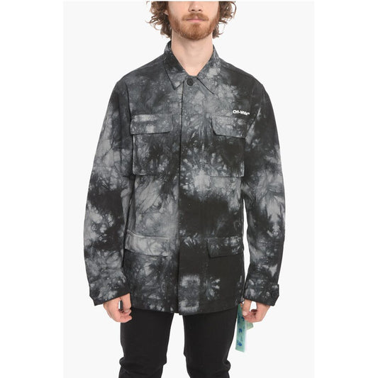 SEASONAL Tie Dye Cotton ARROW Saharan Overshirt
