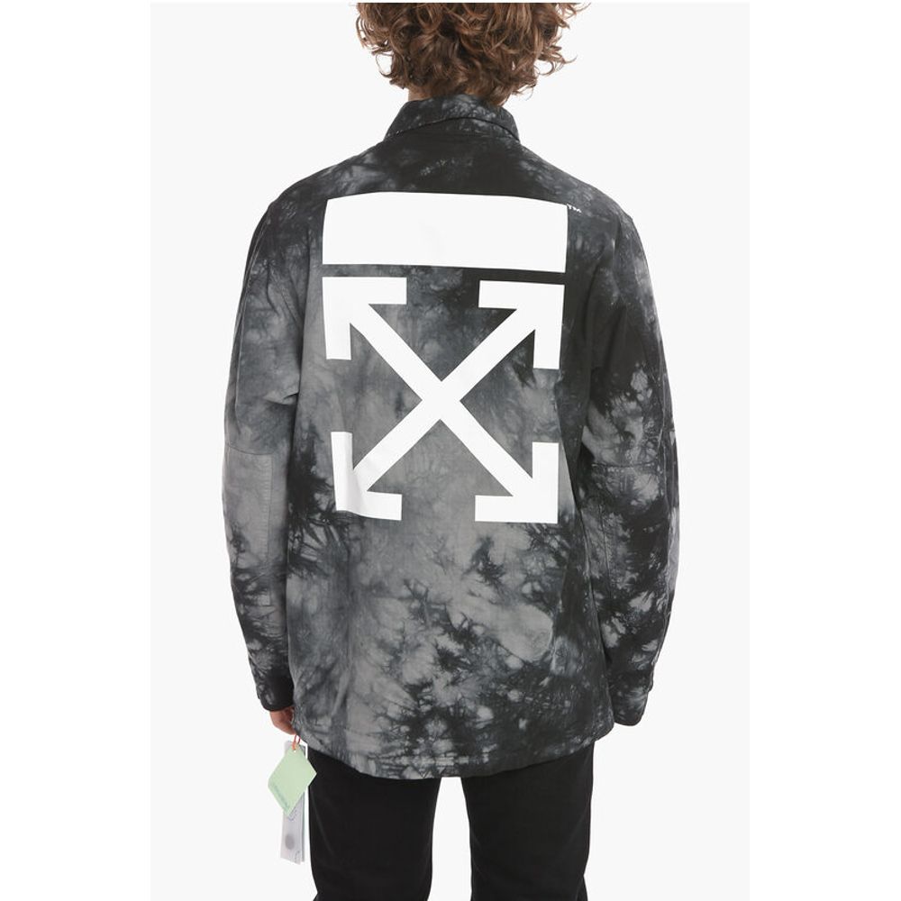 SEASONAL Tie Dye Cotton ARROW Saharan Overshirt