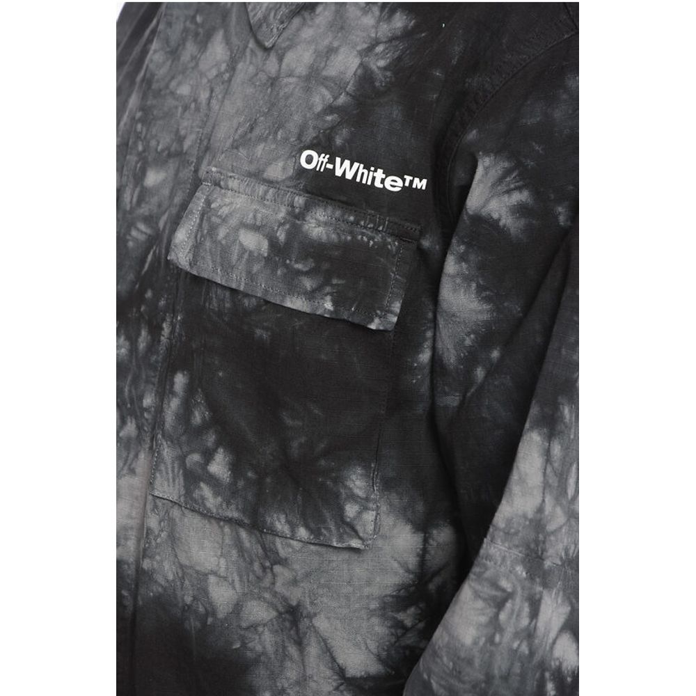 SEASONAL Tie Dye Cotton ARROW Saharan Overshirt