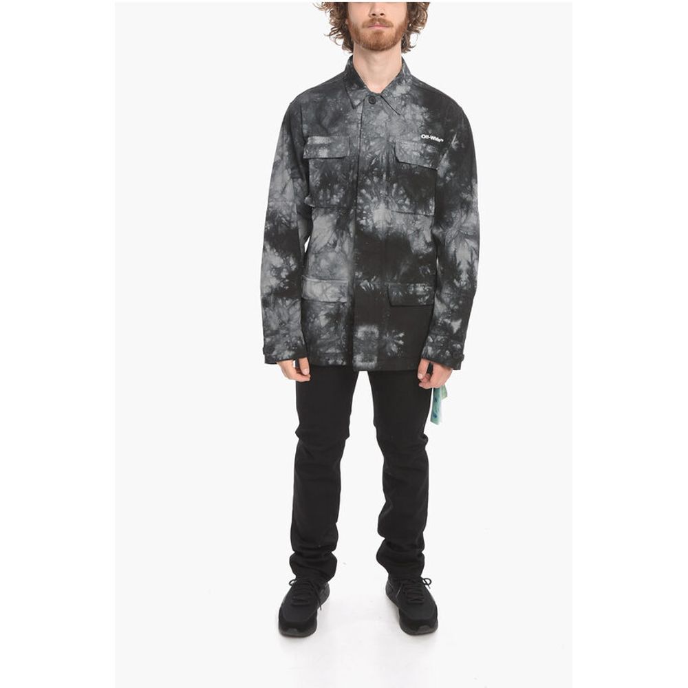 SEASONAL Tie Dye Cotton ARROW Saharan Overshirt