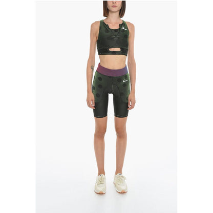 NIKE Striped Active Biker Shorts