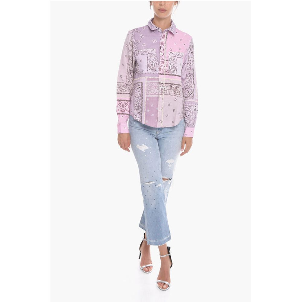 Paisley Patterned RECONSTRUCTED Cotton Shirt