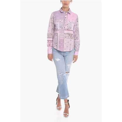 Paisley Patterned RECONSTRUCTED Cotton Shirt