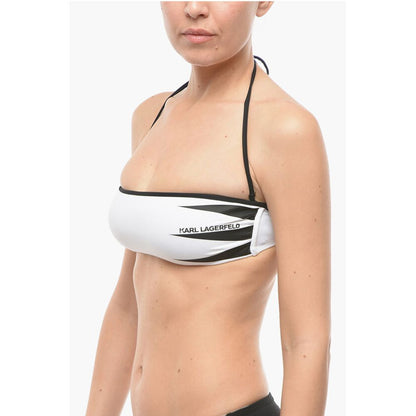 Bandeau Bikini Top with Contrasting Trim