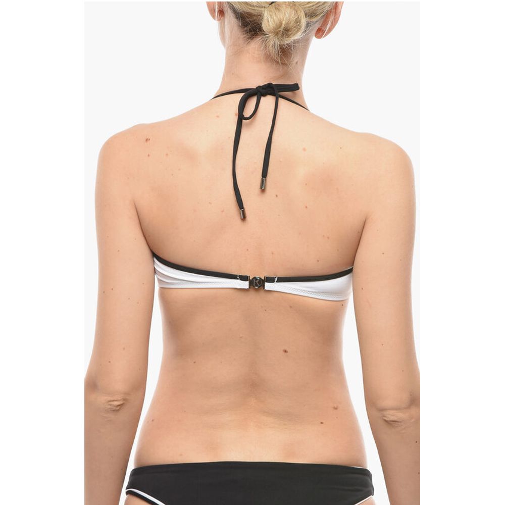Bandeau Bikini Top with Contrasting Trim