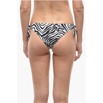 Animal Patterned Tie-Side Bikini Bottom