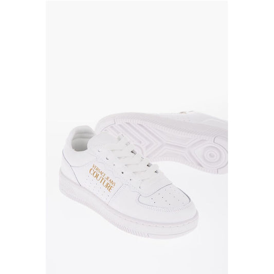 JEANS COUTURE Leather MEYSSA Low-Top Sneakers with Glitter L