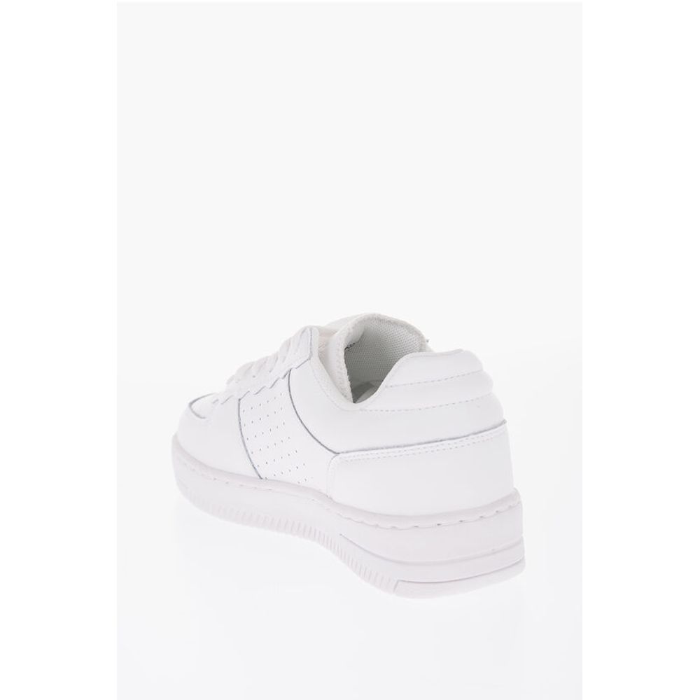 JEANS COUTURE Leather MEYSSA Low-Top Sneakers with Glitter L