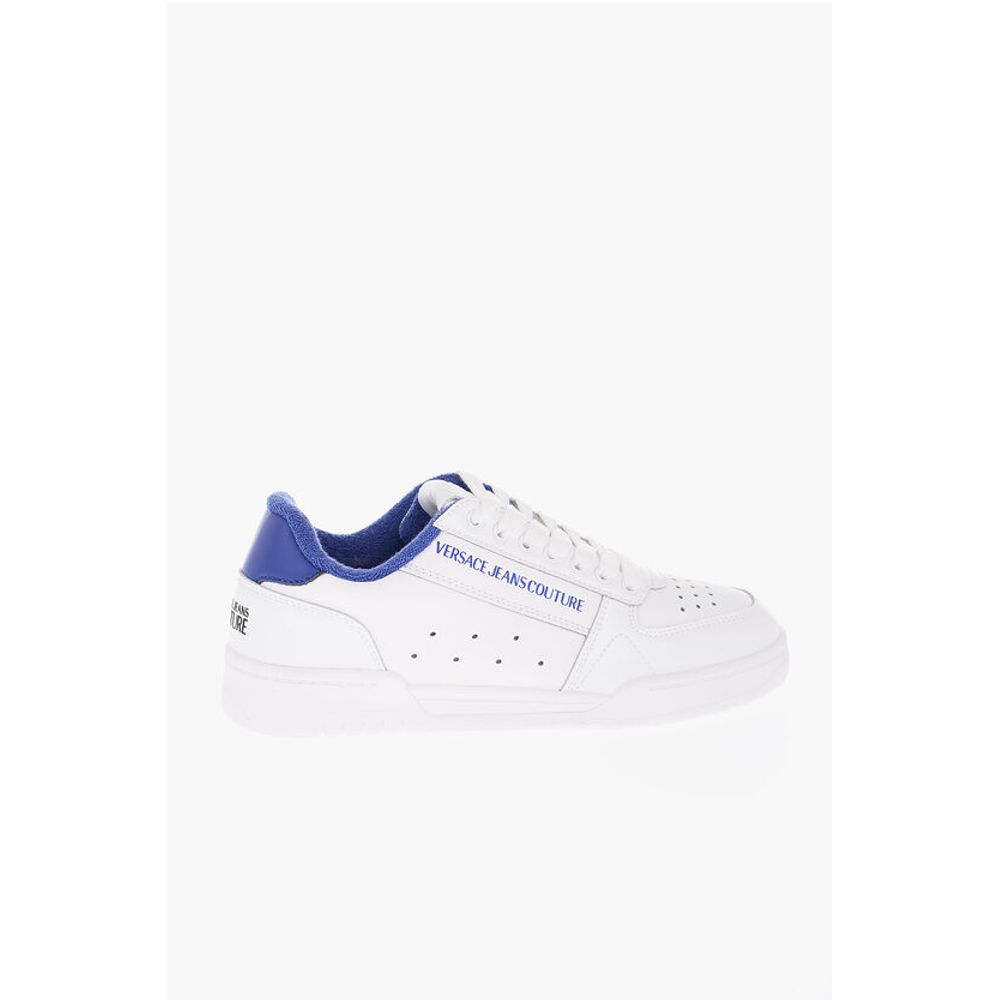 JEANS COUTURE Textured Leather BROOKLYN Low-Top Sneaker with