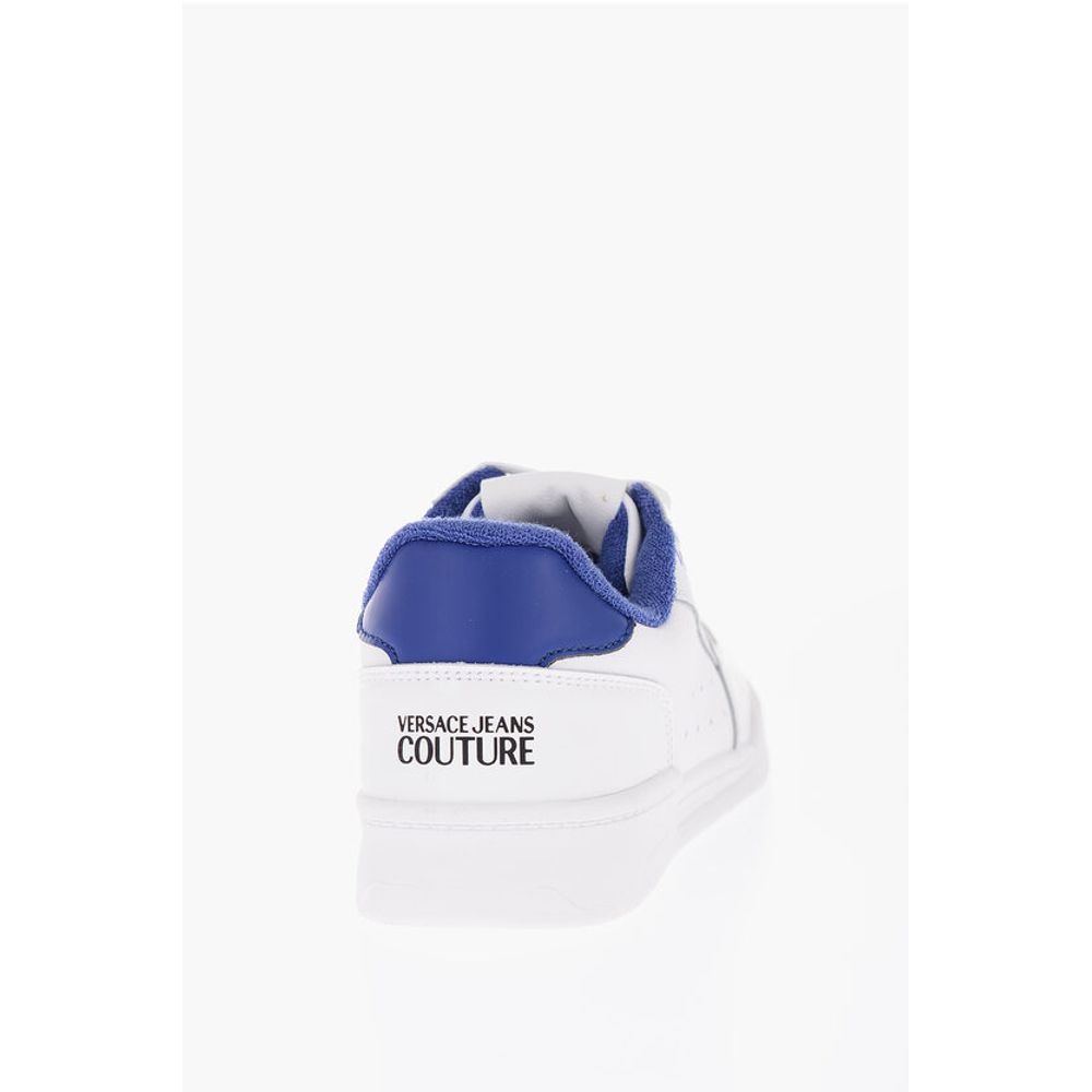 JEANS COUTURE Textured Leather BROOKLYN Low-Top Sneaker with