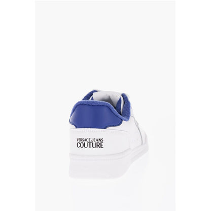 JEANS COUTURE Textured Leather BROOKLYN Low-Top Sneaker with