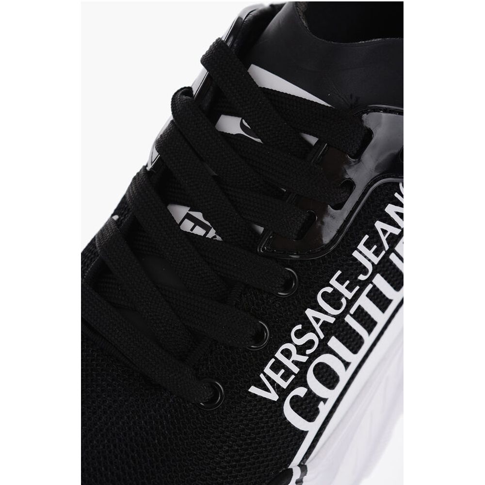 JEANS COUTURE Two-Tone SPEEDTRACK Low-Top Sneakers