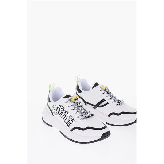 JEANS COUTURE Fabric ATOM Sneakers with Printed Contrasting