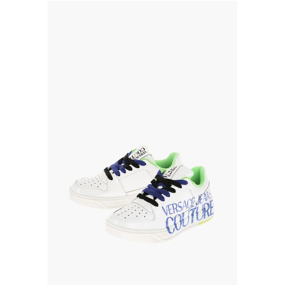 JEANS COUTURE Patent Leather STARLIGHT Sneakers with Printed