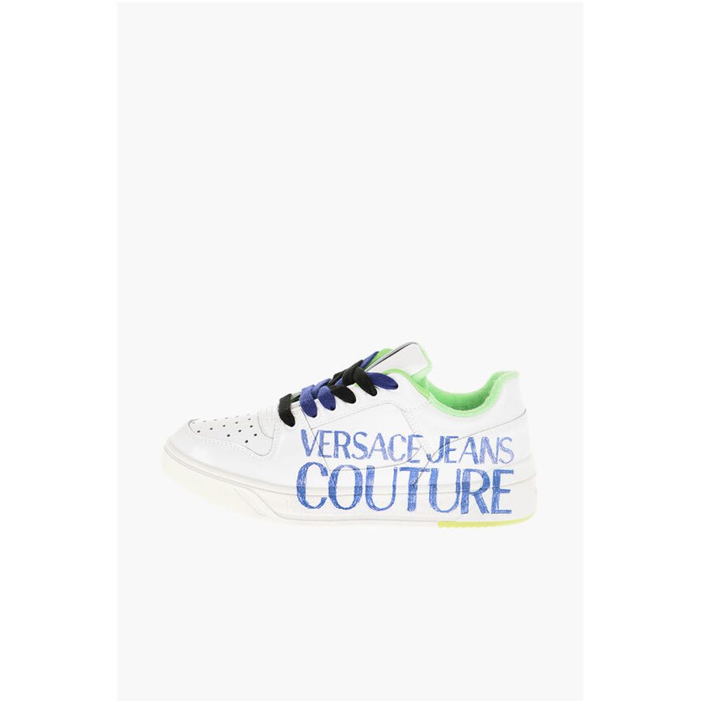 JEANS COUTURE Patent Leather STARLIGHT Sneakers with Printed