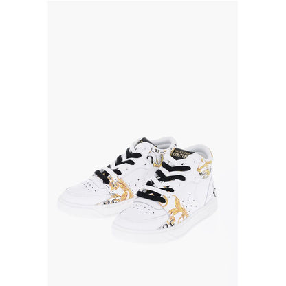 JEANS COUTURE Baroque Printed Leather STARLIGHT High-Top Sne