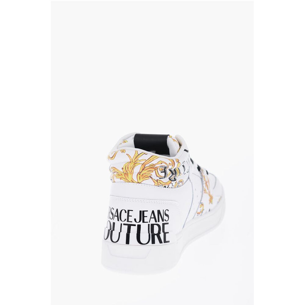 JEANS COUTURE Baroque Printed Leather STARLIGHT High-Top Sne