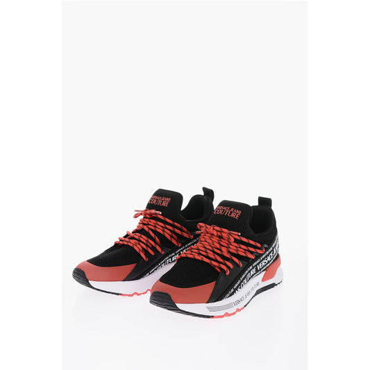 JEANS COUTURE All-Over Logo Low-Top Sneakers