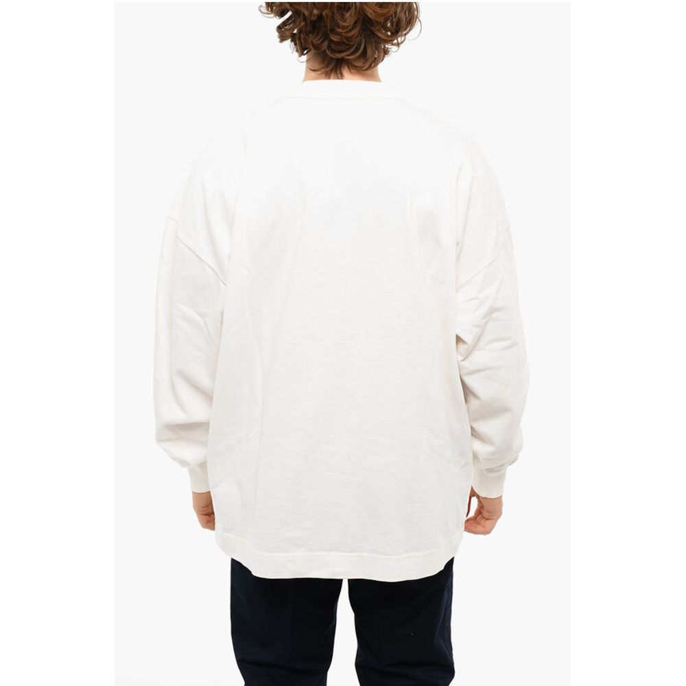 Crewneck S-PATCHY Sweatshirt with Deboosed Patch