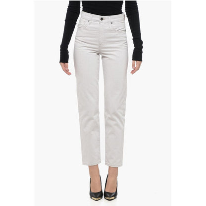 High-Waisted Lightweight Denim Jeans 17cm