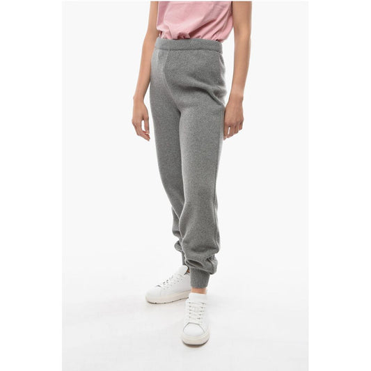 Cashmere and Virgin Wool Joggers
