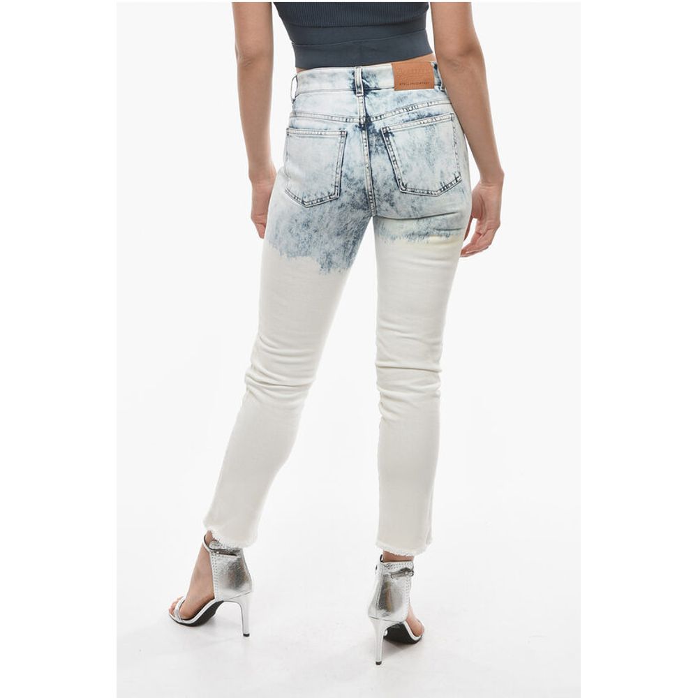 Acid Wash Effect BOYFRIEND Skinny Fit Jeans 15,5cm