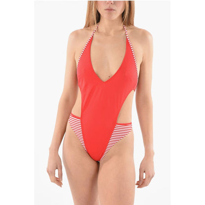 Striped Details Leggy Silhouette BFSW-KATRIEN One Piece Swim